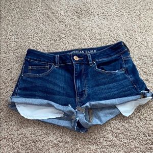 American eagle jean shorts